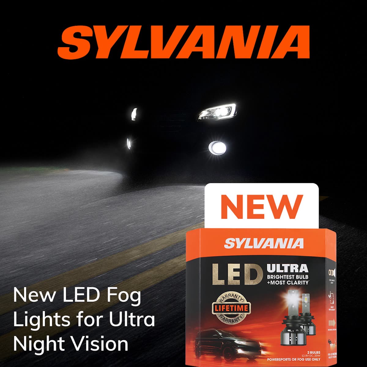 Sylvania Ultra Night Vision static